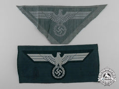 Two German Army/Heer Breast Eagles