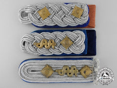Three Luftwaffe Officer’s Shoulder Boards