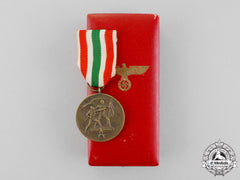 A Return Of Memel Medal In Its Case Of Issue By Wilhelm Deumer Of Lüdenscheid