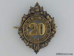 Pre-Wwi 20Th Halton Battalion Lorne Rifles Glengarry Badg