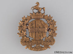 Pre-Wwi First Hussars Cap Badge