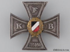 Prussian War Veteran Organization Honour Cross; First Class
