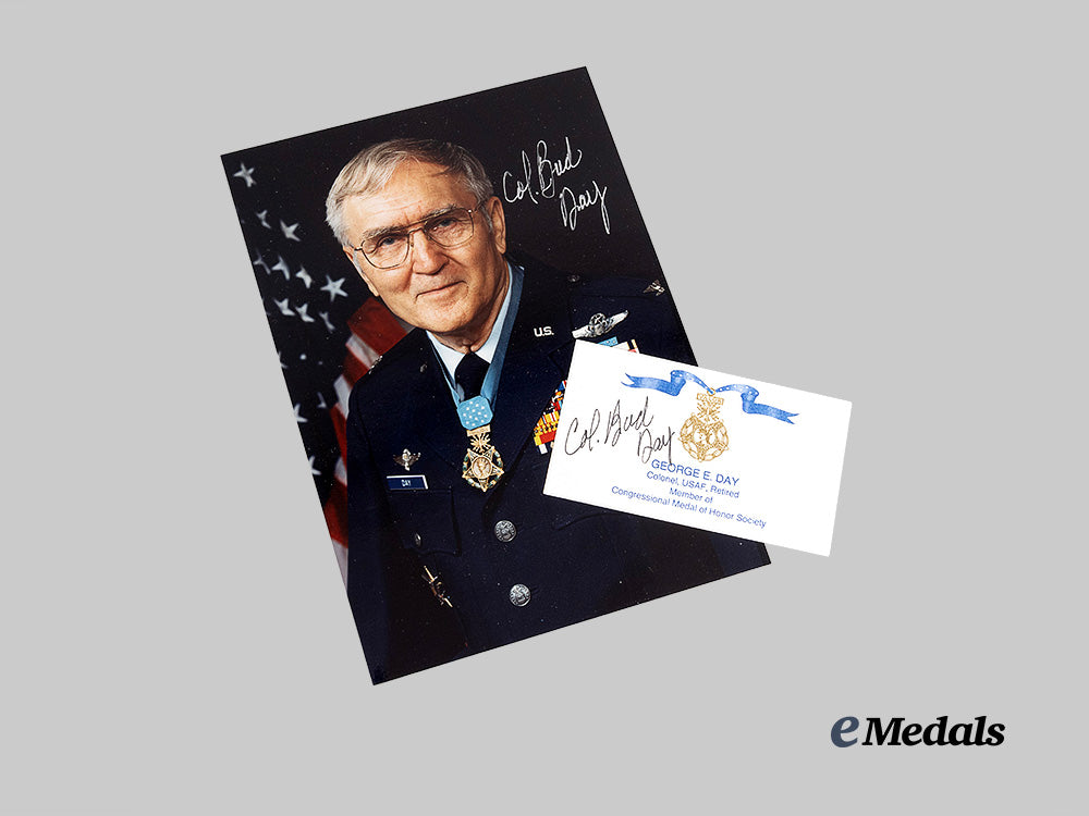 united_states._a_signed_photograph_of_congressional_medal_of_honor_recipient_and_prisoner_of_war,_major"_bud"_day,_misty_super_f_a_c's_f-100_squadron_e_medals__w8672_2