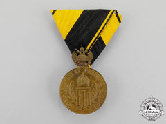 Austria, Imperial. A Militia 40-Year Long Service Medal, 1908-1918
