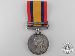 A Queen's South Africa Medal To Stoker W.e. Gatehouse; H.m.s. Powerful