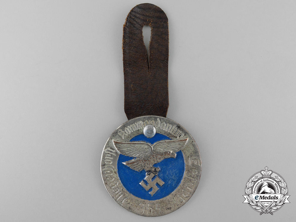 a_luftwaffe_airbase_commander_at_erfurt_badge;_numbered_q_076