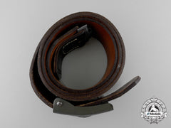 A German Army (Heer) Enlisted Man's Belt With Buckle
