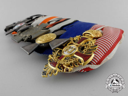 an_first_war_imperial_medal_bar_with_franz_joseph_order_in_gold_q_475