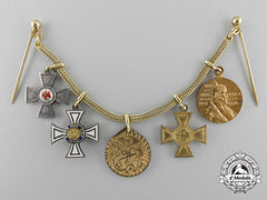 Germany, Imperial. A Miniature Medal Chain, C.1914