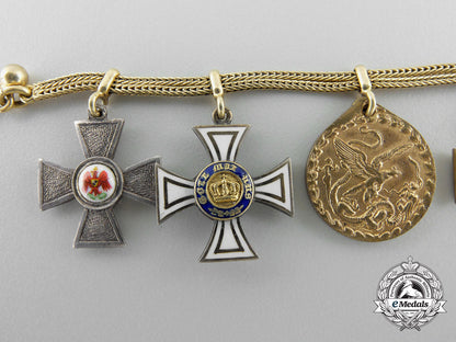 germany,_imperial._a_miniature_medal_chain,_c.1914_q_530