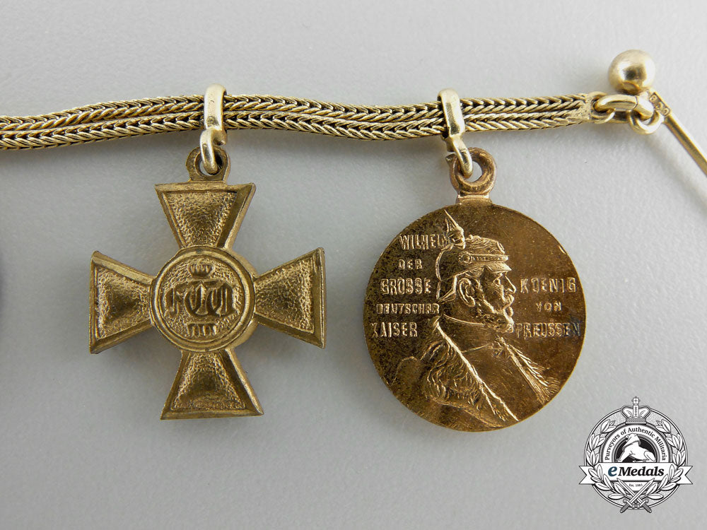 germany,_imperial._a_miniature_medal_chain,_c.1914_q_531