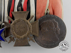 An First War Bavarian Military Merit Medal Bar; 4Th Class