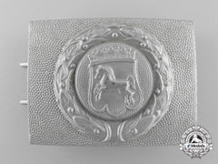 Germany, Civil. A Hannover Fire Defence Service Enlisted Man's Belt Buckle