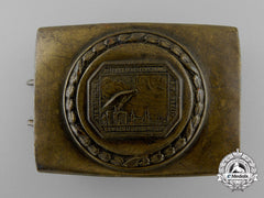 A Night Watchman's Belt Buckle By Christian Theodor Dicke; Published
