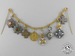 An 1870 Franco-Prussian War Period Miniature Award Chain