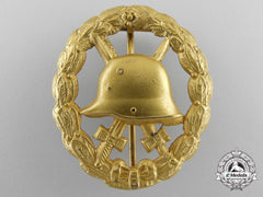 A First War German Wound Badge; Gold Grade