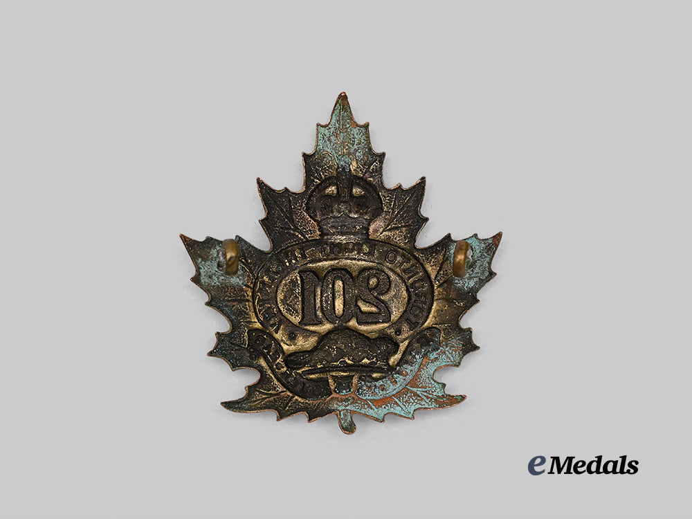 canada,_c_e_f._a201st_infantry_battalion"_toronto_light_infantry"_cap_badge,_type_i_with_beaver_e_medals__c7265_3