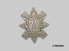 Canada, CEF. A 13th Infantry Battalion "Royal Highlanders of Canada" Glengarry Badge