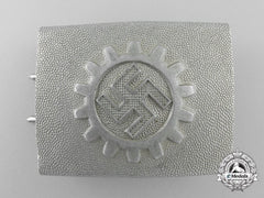 A German Labour Front Stosstrupp Of The Werkschar Enlisted Man's Belt Buckle