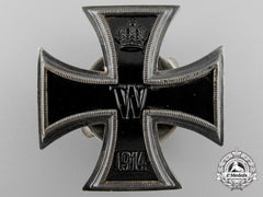 German, Imperial. An Iron Cross First Class 1914; Screwback Version
