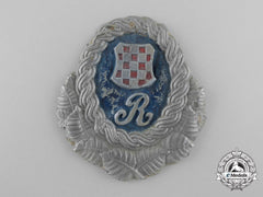 A Second War Period Croatian Police Guardsmen Badge