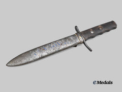 Italy, Kingdom. An MVSN Fighting Knife