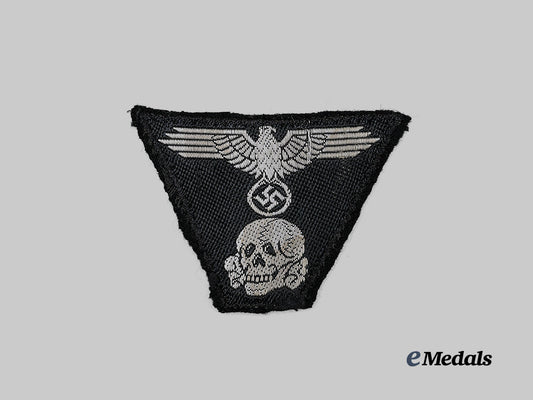 germany,_s_s._a_waffen-_s_s_m43_field_cap_insignia_for_panzer_troops,_battlefield_retrieval_e_medals__g63008_2