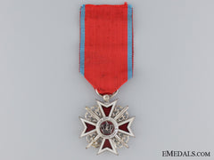 Romanian Order Of The Crown; Knight's Cross With Swords Type I