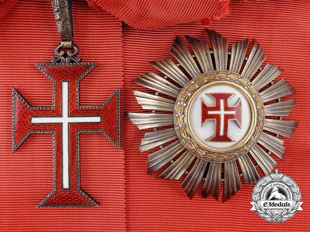A Portuguese Military Order Of The Christ Grand Cross Set EMedals a-portuguese-military-order-of-the-christ-grand-cross-set-emedals