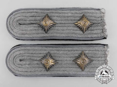 A Pair Ss-Hauptsturmführer (Transport Units) Shoulder Boards