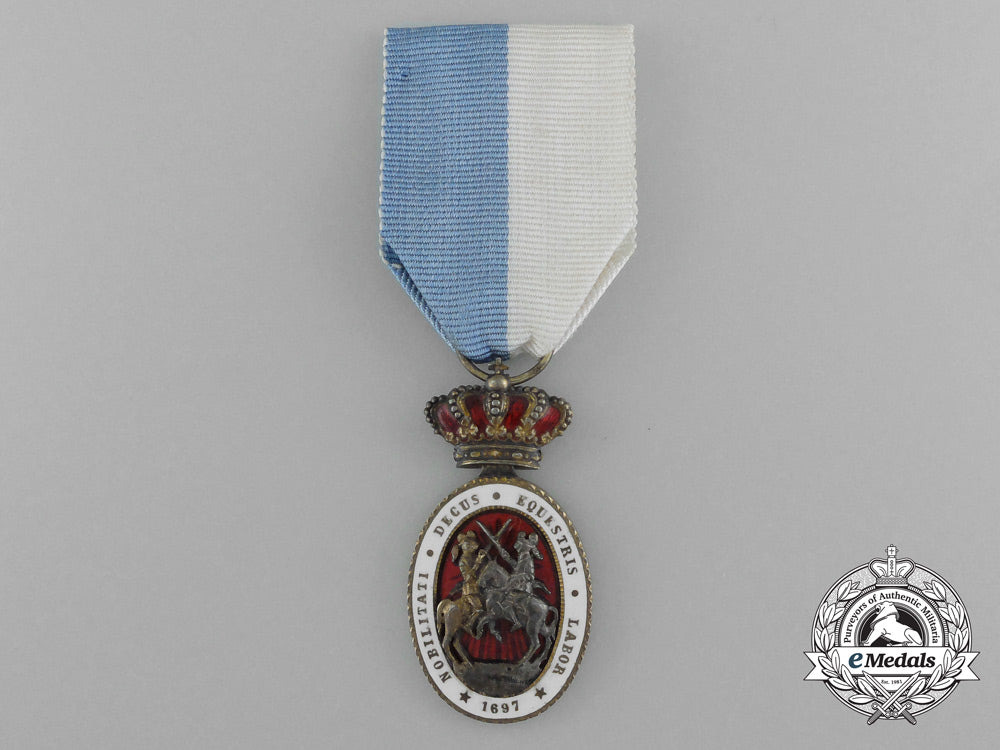 a_spanish_royal_cavalry_armory_of_valencia,_medal_and_breast_star_set,_cased_s0022002
