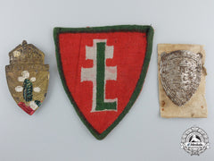 Hungary. A Lot Of Levente Organization Insignia