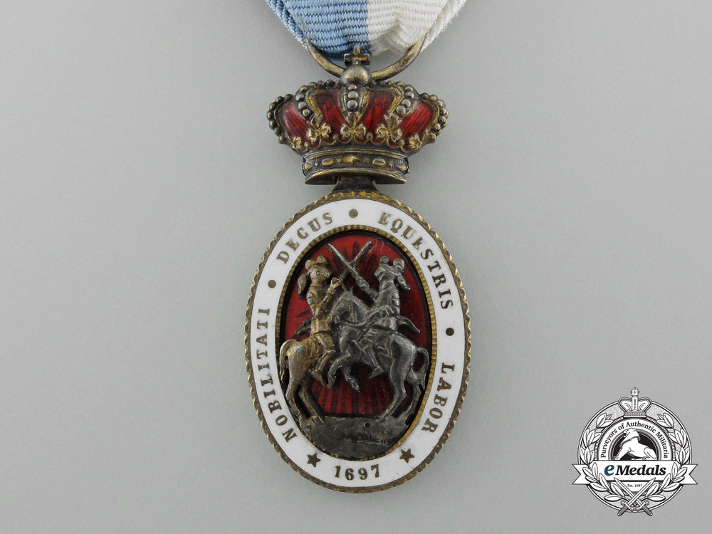 a_spanish_royal_cavalry_armory_of_valencia,_medal_and_breast_star_set,_cased_s0032003