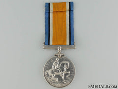 A British War Medal To The Canadian Field Artillery Cef