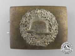 A Steel Helmet (Der Stahlhelm) Veteran's Belt Buckle