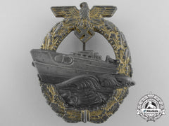 Germany. A Second Pattern Kriegsmarine German E-Boat Badge