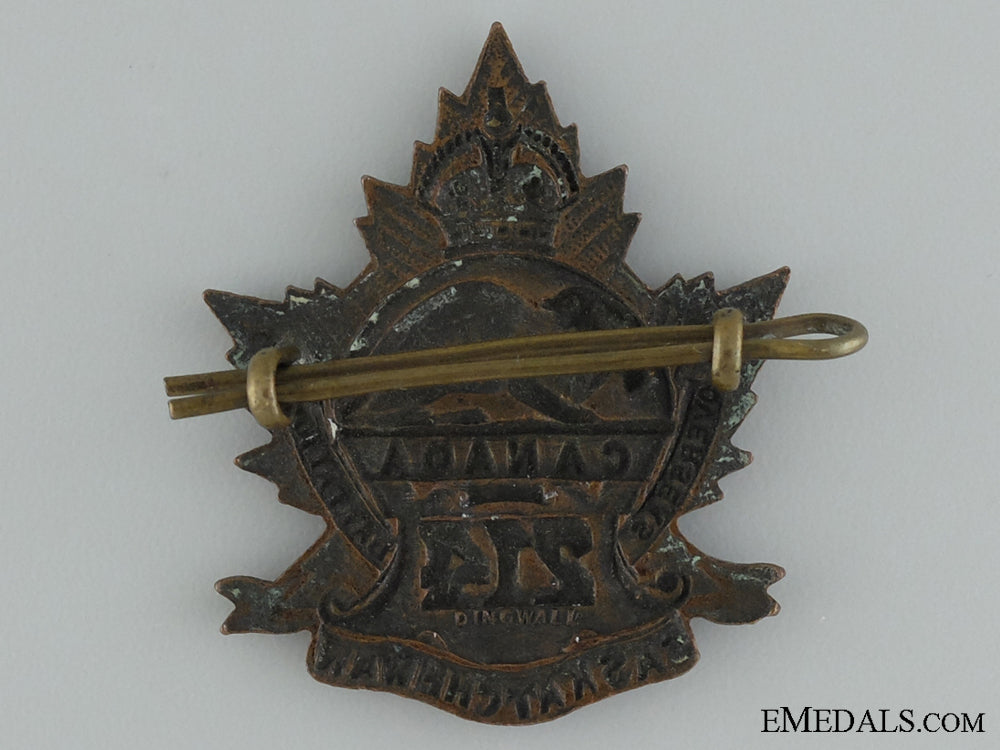 wwi214_th_infantry_battalion"_saskatchewan_battalion"_cap_badge_s0390096
