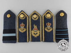 A Set Of Five Royal Canadian Air Force Shoulder Boards
