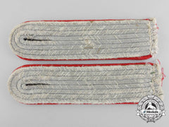 A Set Of Army Artillery Leutnant’s Shoulder Boards