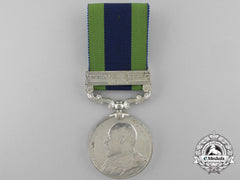 An India General Service Medal To The Royal Warwickshire Regiment; Kia 1915