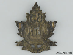 Wwi 65Th Infantry Battalion "Saskatchewan Battalion" Cap Badge
