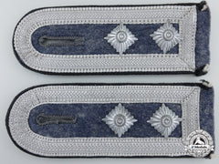 A Pair Of Luftwaffe Construction Oberfeldwebel’s Shoulder Straps