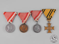 Austria, Empire. Four Awards & Decorations