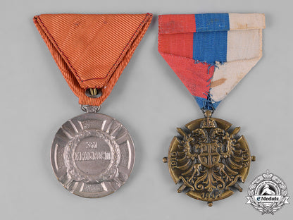 serbia,_kingdom._two_awards&_decorations_s19_0530