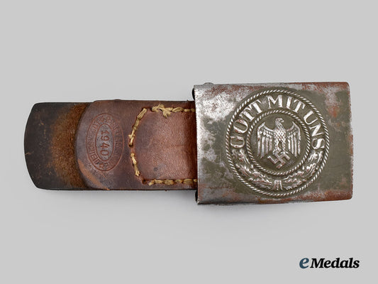Germany, Heer. An EM/NCO’s Belt Buckle, by Richard Sieper & Söhne