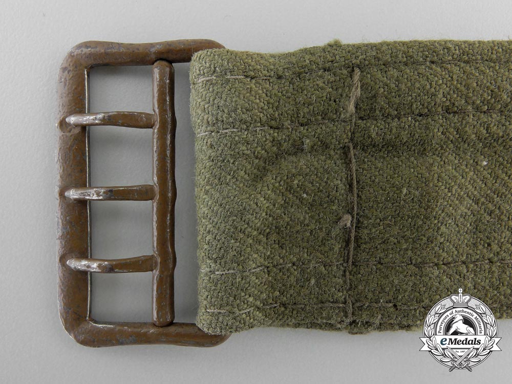 two_open_claw_second_war_german_belts_with_buckles_s_278
