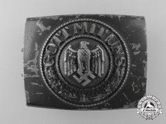 Germany, Kriegsmarine. An Enlisted Man's Belt Buckle, By Noelle & Heuck 1942