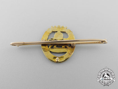 a_fine_york_and_lancaster_regiment_brooch_in_gold_with_case_s_407