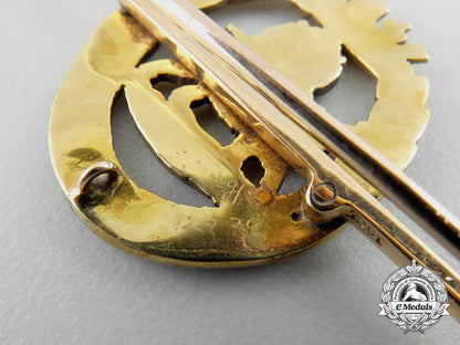 a_fine_york_and_lancaster_regiment_brooch_in_gold_with_case_s_409