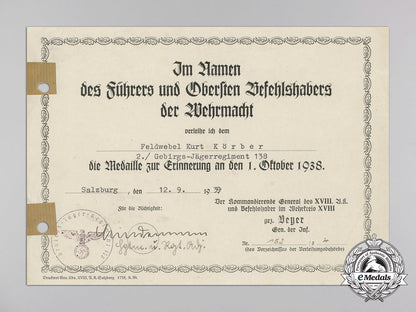 an_award_documents_grouping_to_a_gebirgsjäger;_hauptmann_kurt_körber_s_483